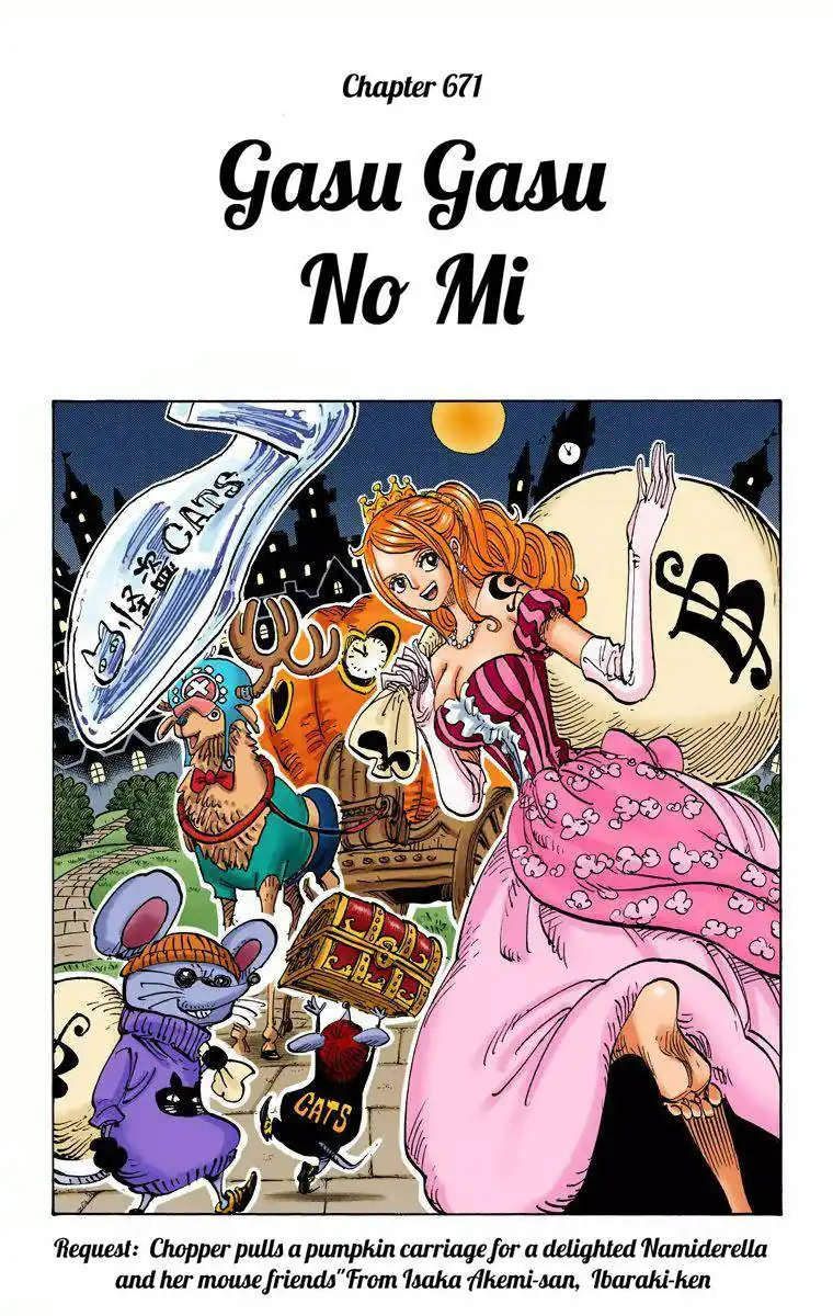 One Piece - Digital Colored Comics Chapter 671 2